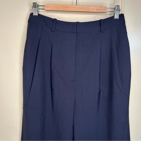 NWT Jenni Kayne Wool Jones Trouser in Navy 6 - Picture 3 of 16
